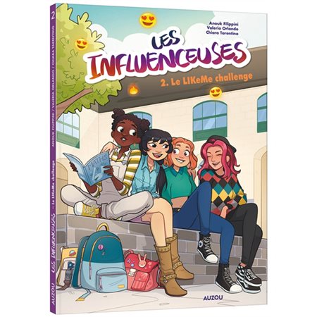 Les influenceuses T.02 : Le LIKeMe challenge : Bande dessinée