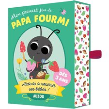 Mon premier jeu de papa fourmi : Dès 3 ans; 10 minutes; 1 à 5 joueurs; 36 cartes