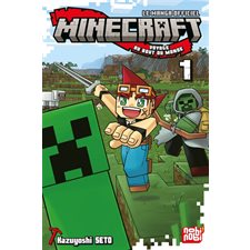 Minecraft, le manga officiel : Voyage au bout du monde T.01 : Manga : JEU
