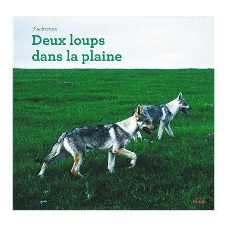 Deux loups dans la plaine : Couverture rigide