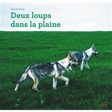Deux loups dans la plaine : Couverture rigide