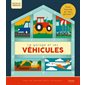Le garage et ses véhicules : Tire, tourne et fais glisser ! : Remue-ménage : Livre cartonné