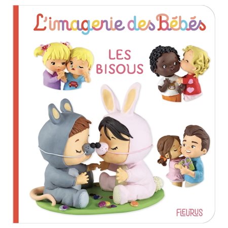 Les bisous : L'imagerie des bébés : Livre cartonné