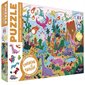 Les dinosaures : Puzzle cherche et trouve : 4 et + : 54 pièces
