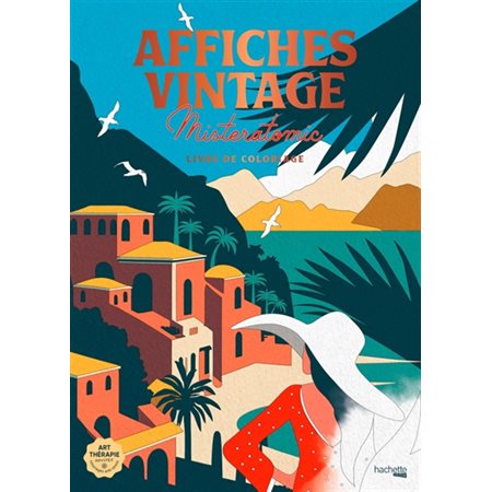 Affiches vintage : Livre de coloriage de Misteratomic