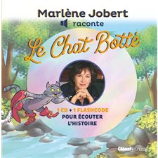 Marlène Jobert raconte : Le chat botté : Livre + CD