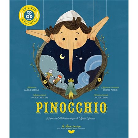 Pinocchio : Les albums musique : Livre + CD