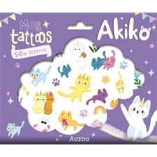 Mes tattoos Akiko : Mes p'tits tattoos : 3 ans et + : 50 + tattoos