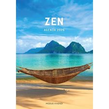 Zen : Agenda 2026 : Cap sur la détente ! : 1 jour  /  1 page : De janvier à décembre 2026