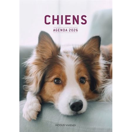 Chiens : Agenda 2026 : Une année qui aura du chien ! : 1 jour  /  1 page : De janvier à décembre 2026