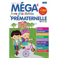 Prématernelle : Méga livre d'activités : Les Loulous présentent ...