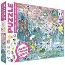 Puzzle cherche et trouve : licornes