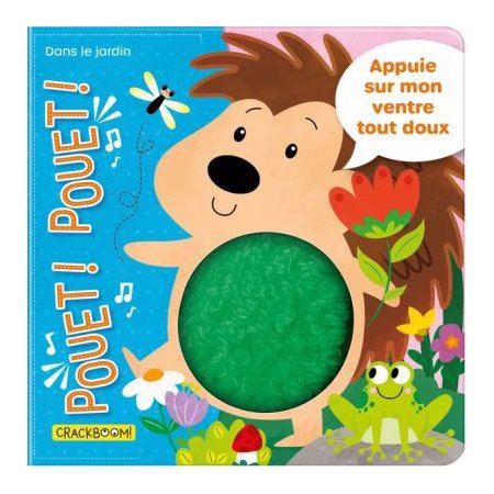 Dans le jardin : Pouet ! Pouet ! : Livre cartonné