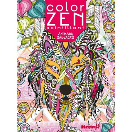 Animaux sauvages : Color Zen scintillant