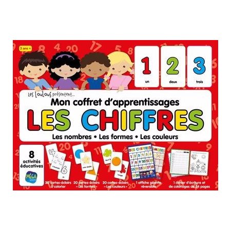 Les chiffres : Mon coffret d'apprentissage : NE, Les Loulous présentent ...