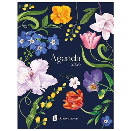 Agenda Floral 2026 : De janvier à décembre 2026 : 1 jour  /  1  page