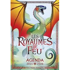 Agenda 2025-2026 : Les royaumes de feu : De septembre 2025 à juin 2026 : 1 jour  /  1 page