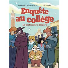 Le professeur a disparu : Enquête au collège : Bande dessinée