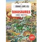 Le grand livre jeu des dinosaures : Un cherche et trouve féroce : Livre cartonné