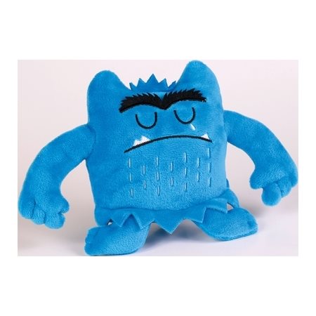 Bleue : Mini peluche monstre : La couleur des émotions