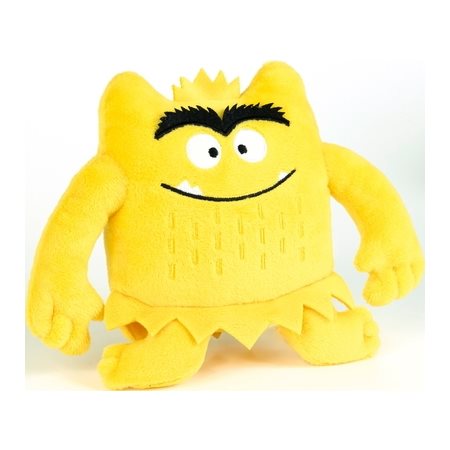 Jaune : Mini peluche monstre : La couleur des émotions