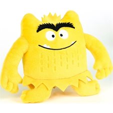 Jaune : Mini peluche monstre : La couleur des émotions