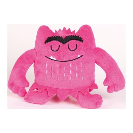 Rose : Mini peluche monstre : La couleur des émotions
