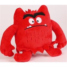 Rouge : Mini peluche monstre : La couleur des émotions