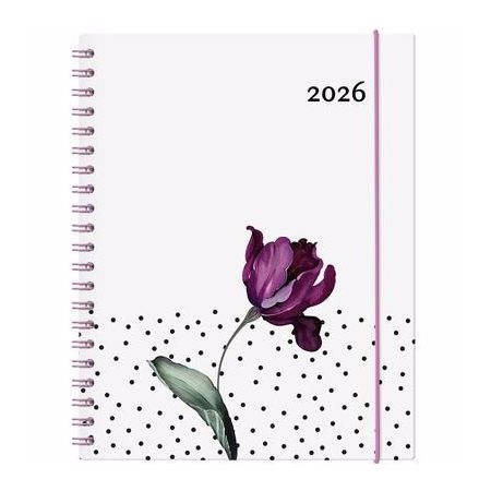 Garbo Tulipe : Agenda 2026 : De janvier à décembre 2026 : 1 semaine  /  2 pages