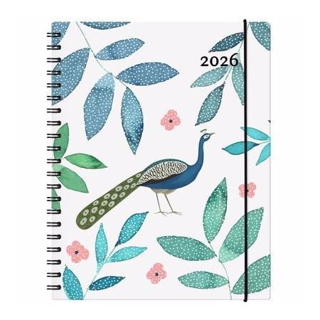 Garbo Paon : Agenda 2026 : De janvier à décembre 2026 : 1 semaine  /  2 pages