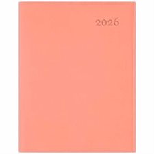 Ulys Abricot : Agenda 2026 : De janvier à décembre 2026 : 1 semaine  /  2 pages
