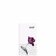 Mini Tulipe : Agenda 2026 : De janvier à décembre 2026 : 1 semaine  /  1 page