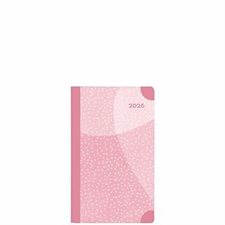 Mimo Rose : Agenda 2026 : De janvier à décembre 2026 : 1 semaine  /  2 pages
