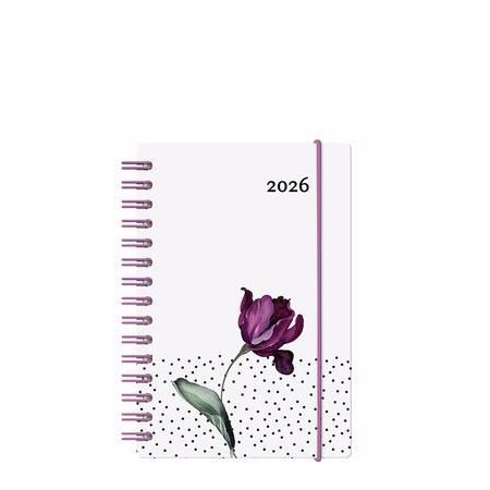 Baro Tulip : Agenda 2026 : De janvier à décembre 2026 : 1 jour  /  1 page