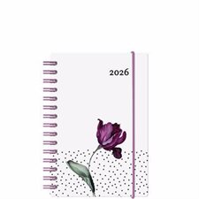 Baro Tulip : Agenda 2026 : De janvier à décembre 2026 : 1 jour  /  1 page