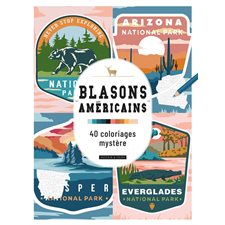 Blasons américains : 40 coloriages mystère !