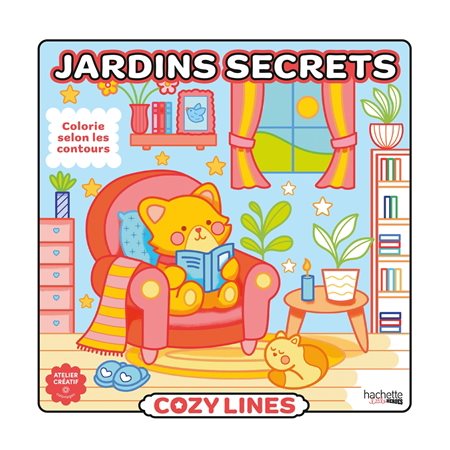 Cozy lines : Jardins secrets : Atelier créatif