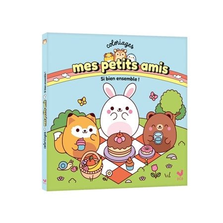 Si bien ensemble ! : Coloriages Mes petits amis