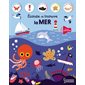 Ecoute et trouve la mer : Un cherche et trouve animé de dix puces sonores pour découvrir les bruits de la mer et les cris des animaux marins : Les mouettes, les dauphins, le vent, le remous des vague
