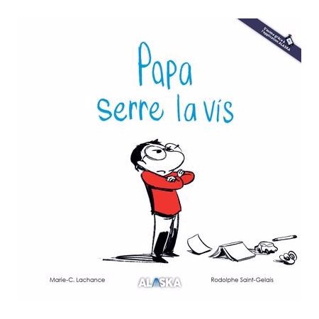 Papa serre la vis : Boule de neige : Couverture rigide