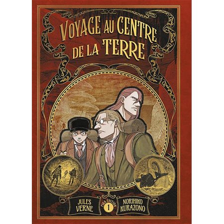 Voyage au centre de la Terre T.01 : Volume double : Manga : ADO : SHONEN