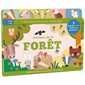 Animaux de la forêt : 7 illustrations à trouver sur chaque page, soulève les flaps pour découvrir des surprises ! : Petits explorateurs : Livre cartonné