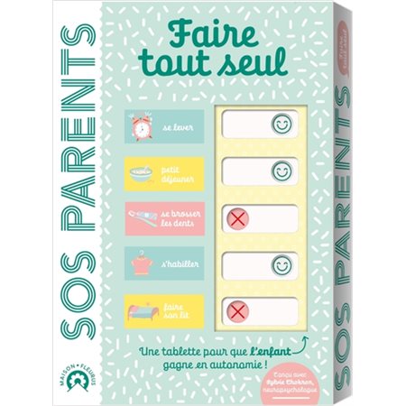 SOS parents : Faire tout seul : 3-8 ans : 1 tablette pour que l'enfant gagne en autonomie : Maison Fleurus