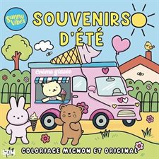 Souvenirs d'été : Coloriage mignon et original : Sunny Vibes