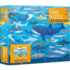 Les requins : Coffrets livre et puzzle : Dès 7 ans