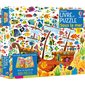 Sous la mer : Coffret livre et puzzle : Dès 5 ans