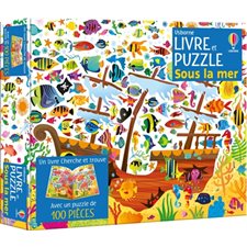 Sous la mer : Coffret livre et puzzle : Dès 5 ans