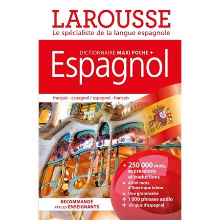 Dictionnaire maxipoche + espagnol : Français-espagnol, espagnol-français : Dictionnaire maxipoche plus : Édition 2025