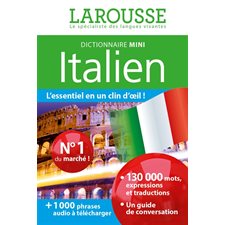Mini-dictionnaire français-italien, italien-français : Mini-dizionario francese-italiano, italiano-francese : Mini-dictionnaire : Édition 2025