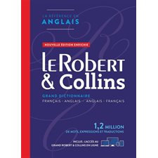 Le Robert & Collins : grand dictionnaire français-anglais, anglais-français